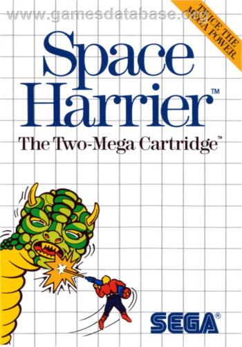 Cover Space Harrier for Master System II